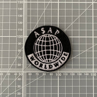 ASAP Worldwide Circular Embroidered Iron-On Patch