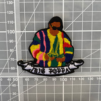 Big Poppa Embroidered Iron-On Patch