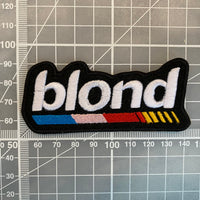 Nascar Blond Embroidered Iron-On Patch