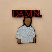 Kendrick Lamar Damn Embroidered Iron-On Patch