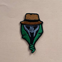 Dr Doom Embroidered Iron-On Patch