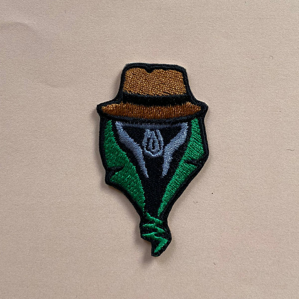 Dr Doom Embroidered Iron-On Patch