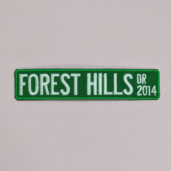 J Cole Forest Hills Drive Patch Embroidered Iron-On Patch