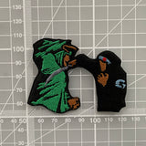 GZA Liquid Swords Embroidered Iron-On Patch