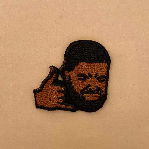 Drake Hotline Bling Embroidered Iron-On Patch