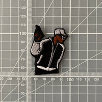 KRS One By All Means Necessary Embroidered Iron-On Patch