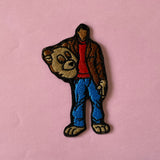 Kanye West Bear Suit Embroidered Iron-On Patch