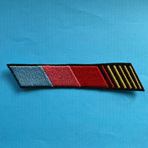 Frank Ocean Stripe Embroidered Iron-On Patch