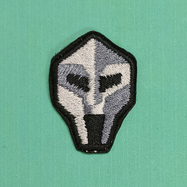 MF Doom Technical Mask Embroidered Iron-On Patch