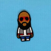 Rick Ross Embroidered Iron-On Patch