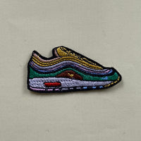 Sean Trainers Embroidered Iron-On Patch