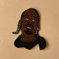 Snoop Dogg Embroidered Iron-On Patch