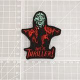 Michael Jackson Thriller Cartoon Embroidered Iron-On Patch