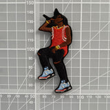 Travis Scott Rapper Embroidered Iron-On Patch