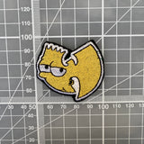 Wu Bart Embroidered Iron-On Patch