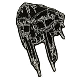 MF Doom Drip Mask Embroidered Iron-On Patch