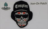 Easy E Dead Rappers Day of the Dead Embroidered Iron-On Patch