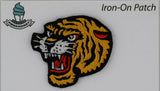 Designer Tiger Embroidered Iron-On Patch