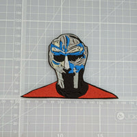 MF Doom Steel Patch Embroidered Iron-On Patch