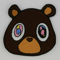 Kanye West Dropout Bear New Large Embroidered Iron-On Patch