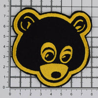 Kanye West Retro Bear Embroidered Iron-On Patch