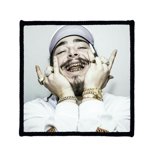 Post Malone Grill Hip Hop Sew On Badge