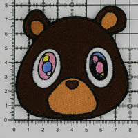 Kanye West Dropout Bear New Large Embroidered Iron-On Patch