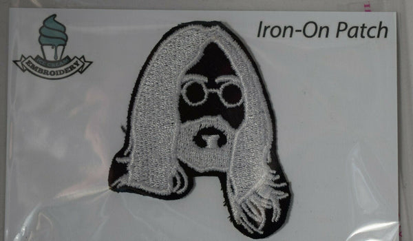 John Lennon Embroidered Iron-On Patch