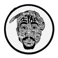 Tupac RIP Sew On Badge