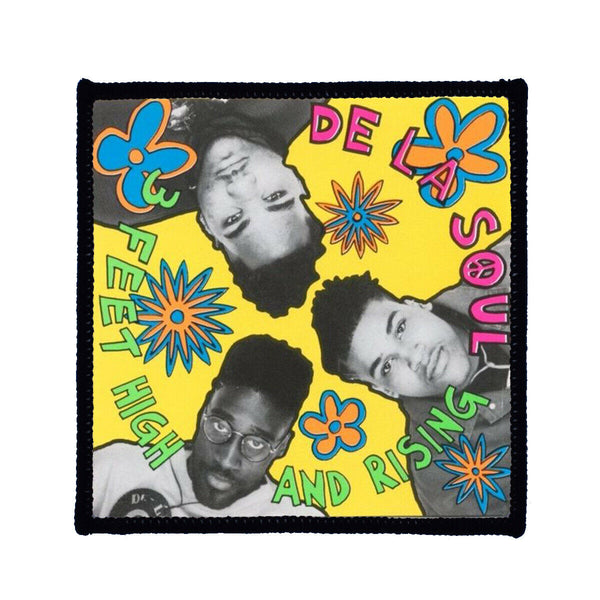 De La Soul Flowers Sew On Badge