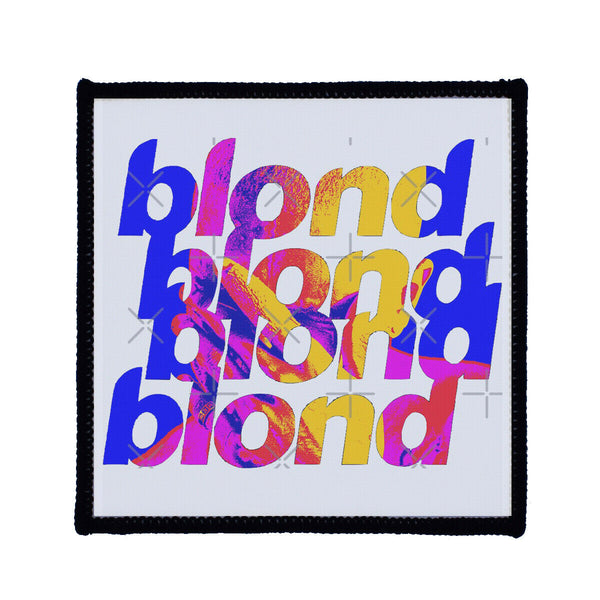 Frank Ocean Blond Multi Print Sew On Badge